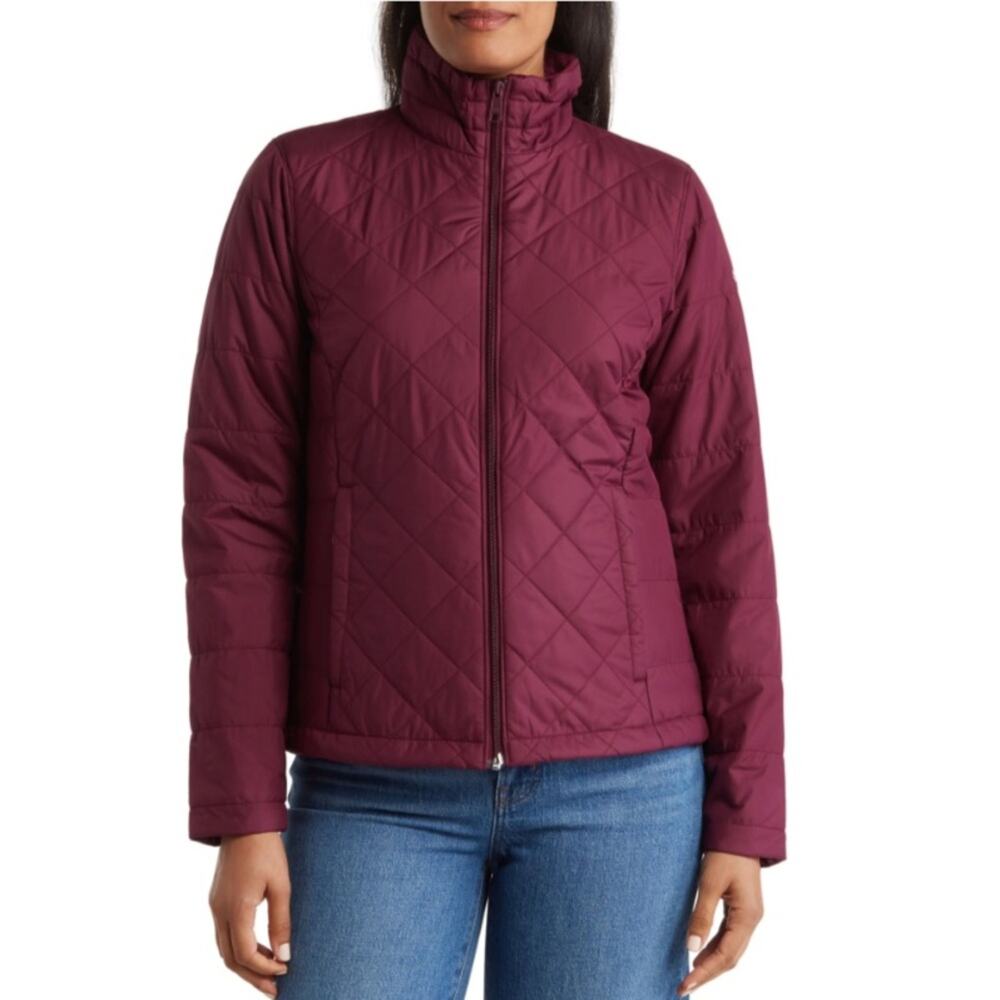 Columbia Womens S Snowmelt Valley II Water Resistant Jacket in Marionberry NEW